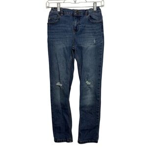 Wonder Nation Boys Size 12 Distressed Denim Slim Fit Jeans